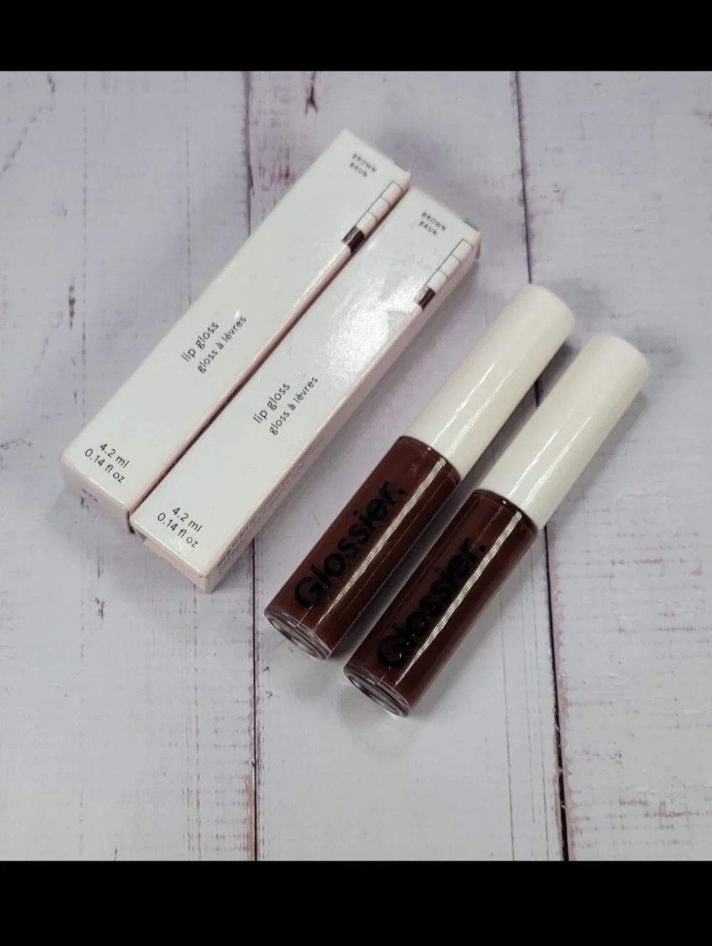 Glossier brand new
